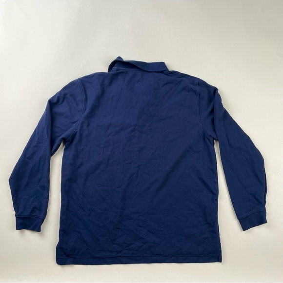 L.L. Bean Navy Polo Shirt - Picture 3 of 3